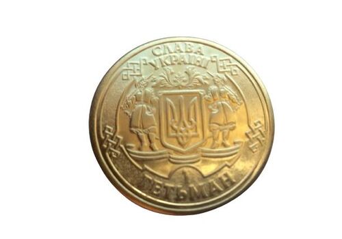 Эксклюзивная монета Mine Мрія 1 32,5 мм гетьман 2022 в буклете (hub_alc20l), фото 5