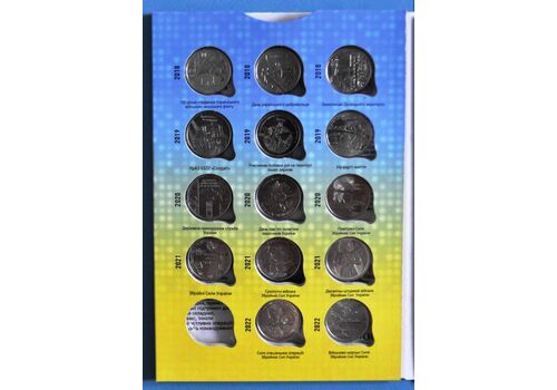 Альбом капсульний Collection Збройні Сили України з 14 монетами набору Різнокольоровий (hub_r6lqk4), фото 7