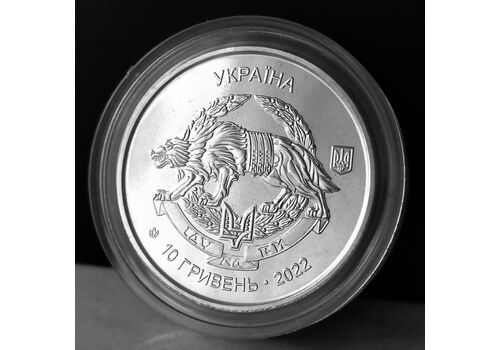 Монета Collection 10 гривен 2022 г Силы Специальных Операций ВСУ 30 мм Серебристый (hub_cl4mrc), фото 5