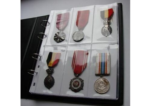 Альбом для медалей и наград Collection 225х265х45 мм Синий (hub_x7wp2t), фото 3