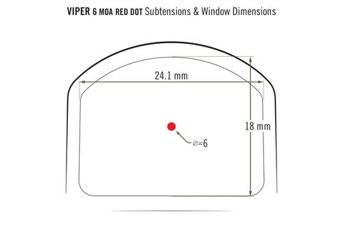 Приціл коліматорний Vortex Viper Red Dot 6 MOA (VRD-6), фото 8
