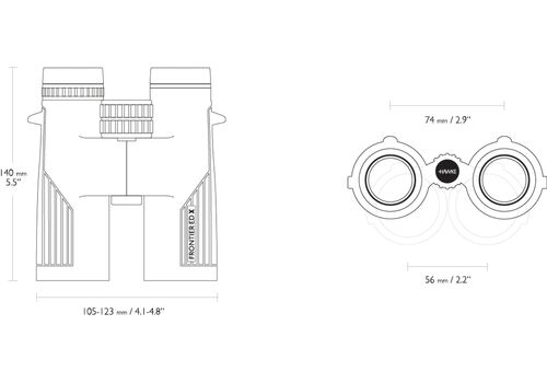 Бінокль Hawke Frontier HD X 10x42 Green (38012), фото 9
