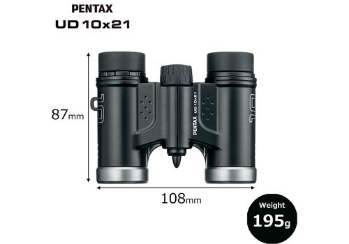 Бінокль Pentax UD 10x21 Black (61816), фото 4