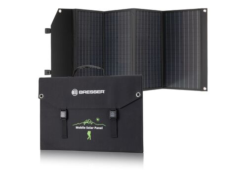 Портативний зарядний пристрій сонячна панель Bresser Mobile Solar Charger 90 Watt USB DC (3810060), фото 1