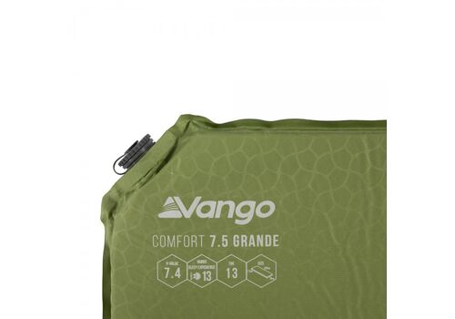 Килимок самонадувний Vango Comfort 7.5 Grande Herbal (SMQCOMFORH09M1K), фото 4