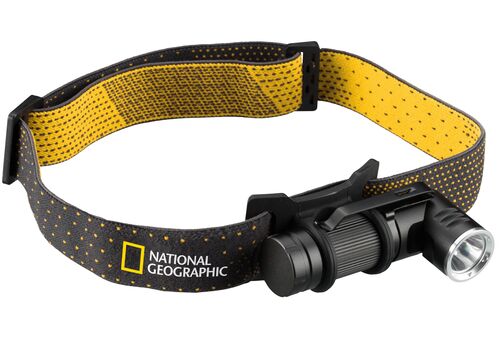 Ліхтар налобний National Geographic Iluminos Led Flashlight head mount 450 lm (9082500), фото 1