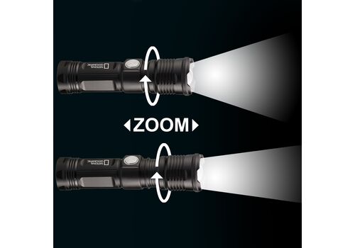 Ліхтар National Geographic Iluminos Led Zoom Flashlight 1000 lm (9082400), фото 6
