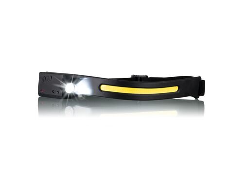 Ліхтар налобний National Geographic Iluminos Stripe 300 lm + 90 Lm USB Rechargeable (9082600), фото 4