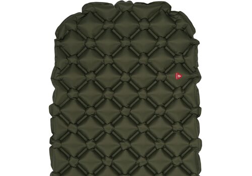 Килимок надувний Highlander Nap-Pak Inflatable Sleeping Mat PrimaLoft 5 cm Olive (AIR072-OG), фото 6