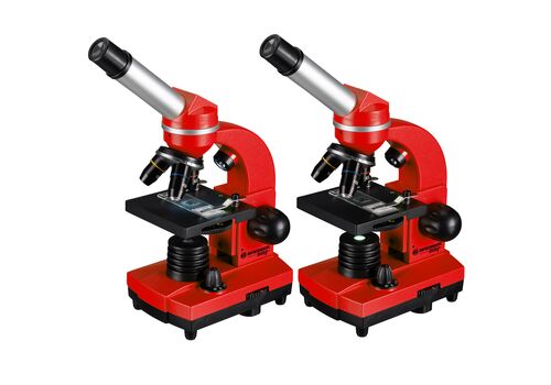 Мікроскоп Bresser Junior Biolux SEL 40x-1600x Red з адаптером для смартфона (8855600E8G000), фото 7