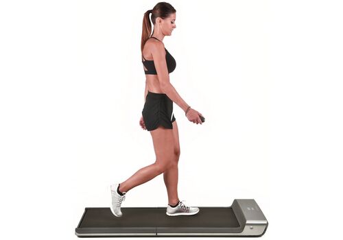 Бігова доріжка Toorx Treadmill WalkingPad with Mirage Display Mineral Grey (WP-G), фото 9