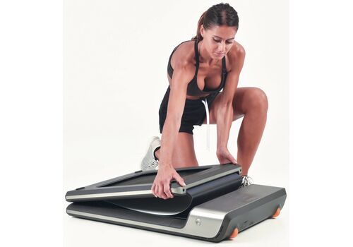 Бігова доріжка Toorx Treadmill WalkingPad with Mirage Display Mineral Grey (WP-G), фото 5