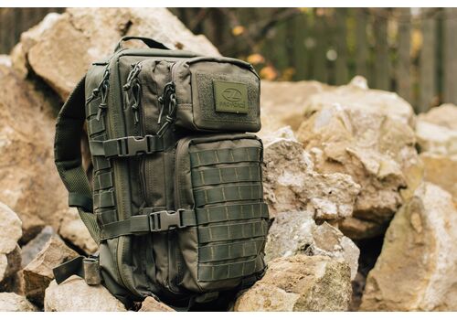 Рюкзак тактичний Highlander Recon Backpack 28L Olive (TT167-OG), фото 7