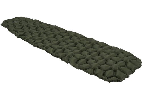 Килимок надувний Highlander Nap-Pak Inflatable Sleeping Mat 5 cm Olive (AIR071), фото 4