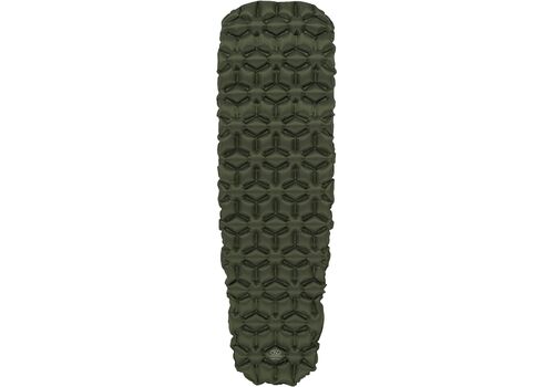 Килимок надувний Highlander Nap-Pak Inflatable Sleeping Mat 5 cm Olive (AIR071), фото 1