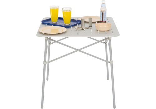 Стіл розкладний Highlander Aluminium Slat Folding Table Small Silver (FUR073), фото 3