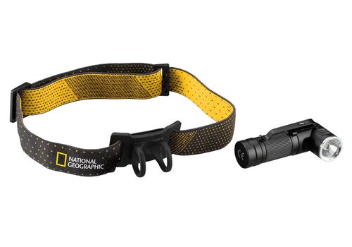 Ліхтар налобний National Geographic Iluminos Led Flashlight head mount 450 lm (9082500), фото 3