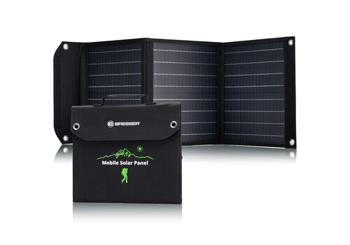 Портативний зарядний пристрій сонячна панель Bresser Mobile Solar Charger 40 Watt USB DC (3810040), фото 1