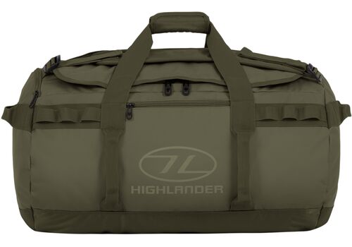 Сумка дорожня водозахисна Highlander Storm 65L Olive (DB123-OG), фото 3