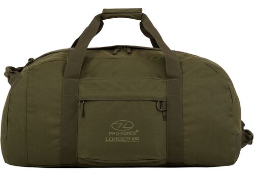 Сумка дорожня Highlander Loader 100 Holdall Olive (LR100-OG), фото 5