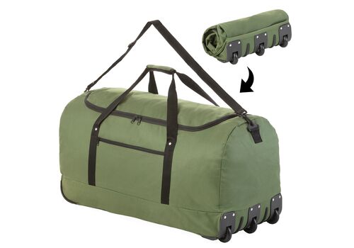 Сумка дорожня на колесах TravelZ Wheelbag 100 Liter Green (603095), фото 3