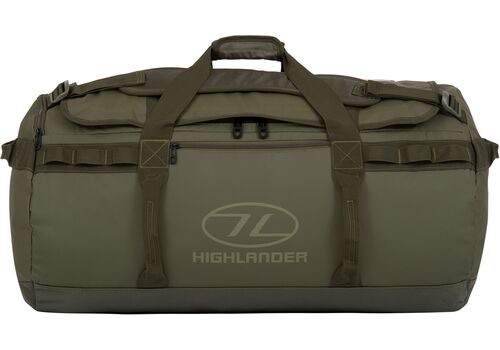 Сумка дорожня водозахисна Highlander Storm 90L Olive (DB124-OG), фото 3