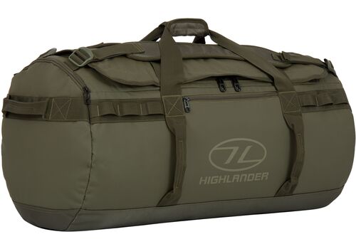 Сумка дорожня водозахисна Highlander Storm 90L Olive (DB124-OG), фото 1