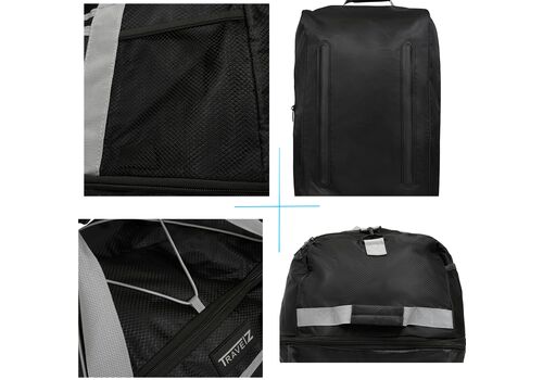 Сумка дорожня на колесах TravelZ Wheelbag Doubleloader foldable black  (603096), фото 7